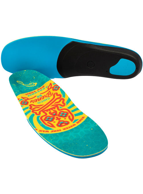 CUSH IMPACT 6MM Mid-High Arch | Chico Brenes Skull Wax Insoles