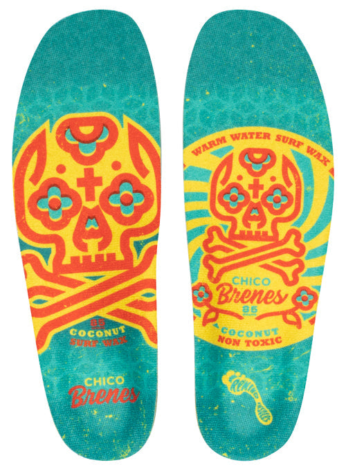 CUSH IMPACT 6MM Mid-High Arch | Chico Brenes Skull Wax Insoles