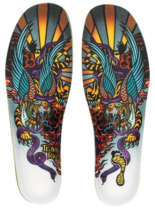 MEDIC IMPACT 6MM Mid-High Arch | Travis Rice Flying Tiger Insoles