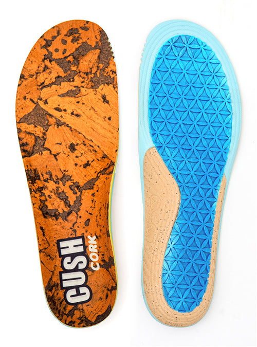 CUSH IMPACT CORK 5.5MM Mid-High Arch Insoles