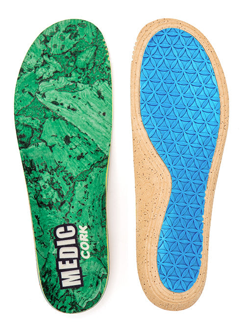 MEDIC IMPACT CORK 5.5MM Mid-High Arch Insoles