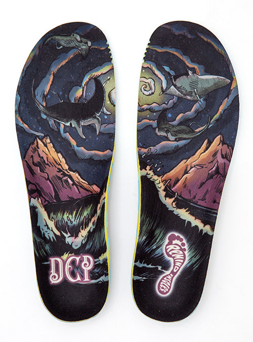 CUSH IMPACT 5.5MM Mid-High Arch | DCP Space Manta Insoles