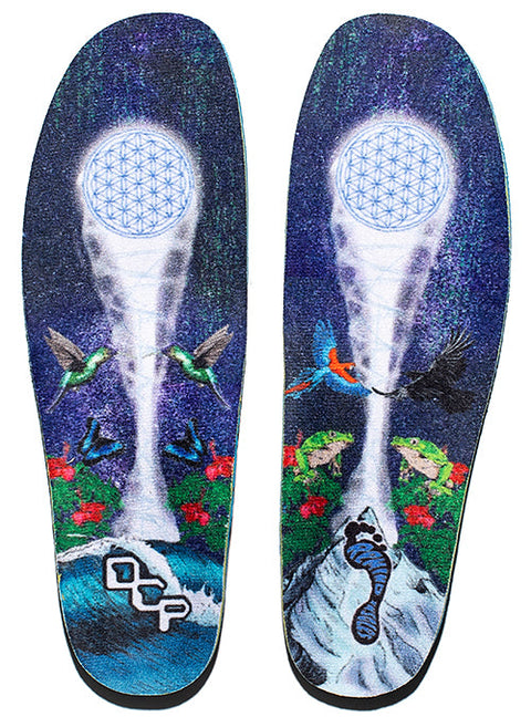 CUSH - IMPACT - 5.5MM - High Arch - DCP - Flower Of Life - Insoles